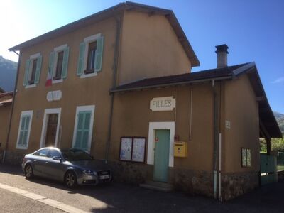 Emménagement de l'école de Rochebrune