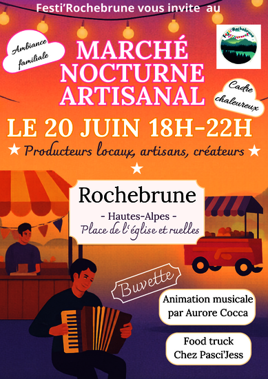 Marché artisanal nocturne